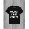 Tricou Ok, dar mai întâi bumbac cafea